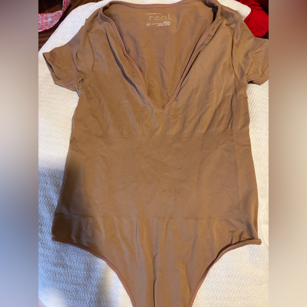 Women's Tan Bodysuit